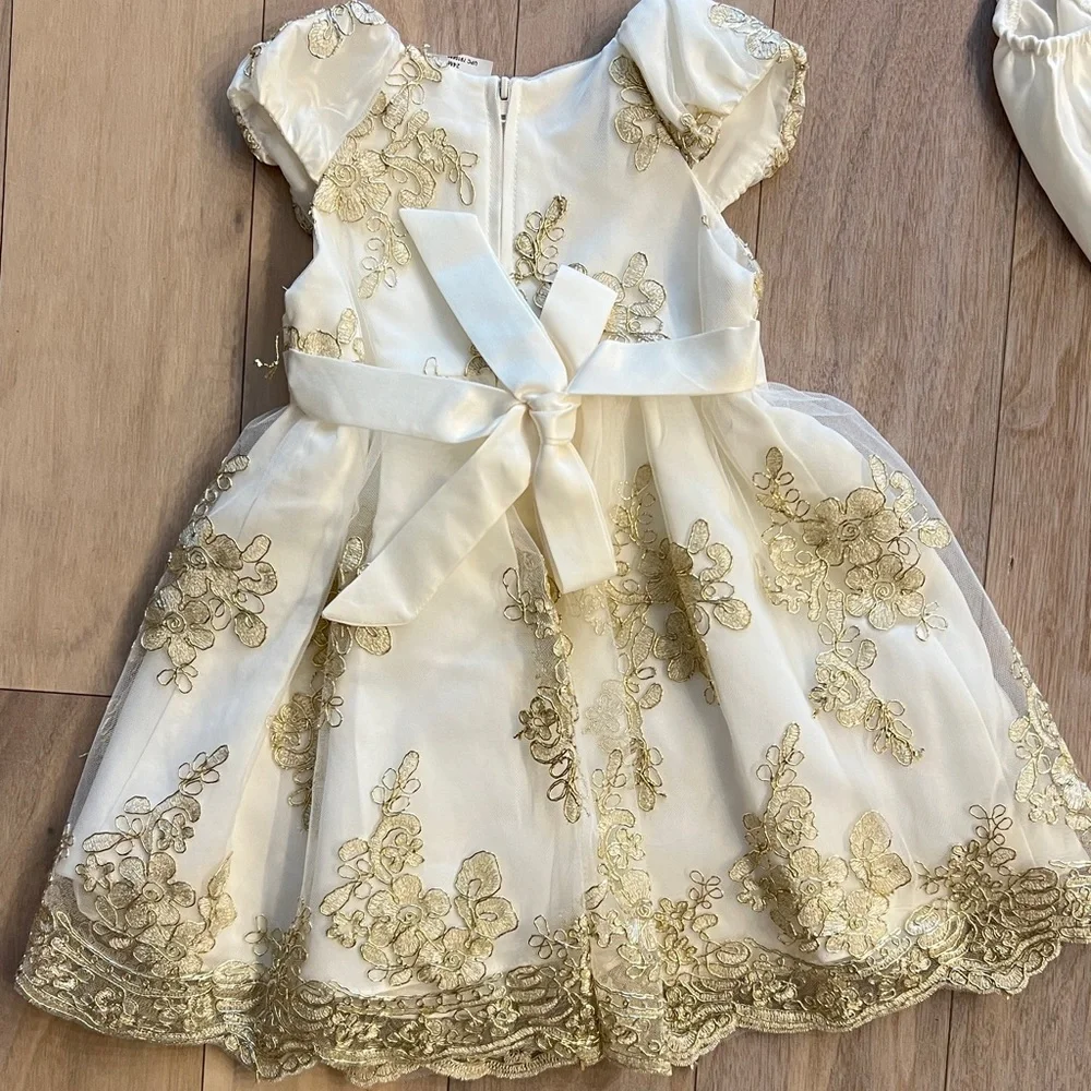 Holiday/Special Occasion - Rare Editions dress 24M& Sugar shoes - Picture 7 of 15